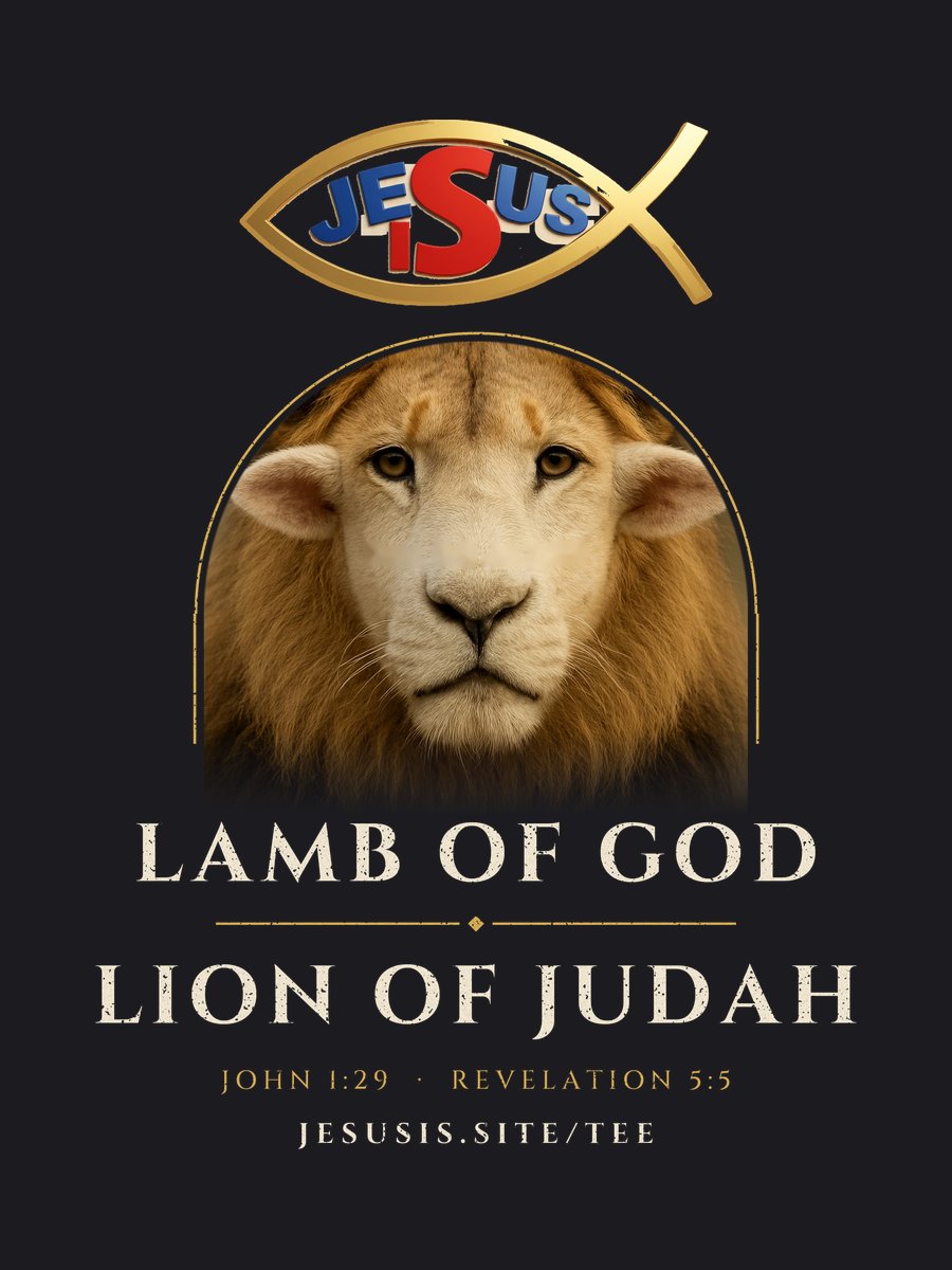 Jesus Is Lamb of God, Lion of Judah — Classic adult T-shirt