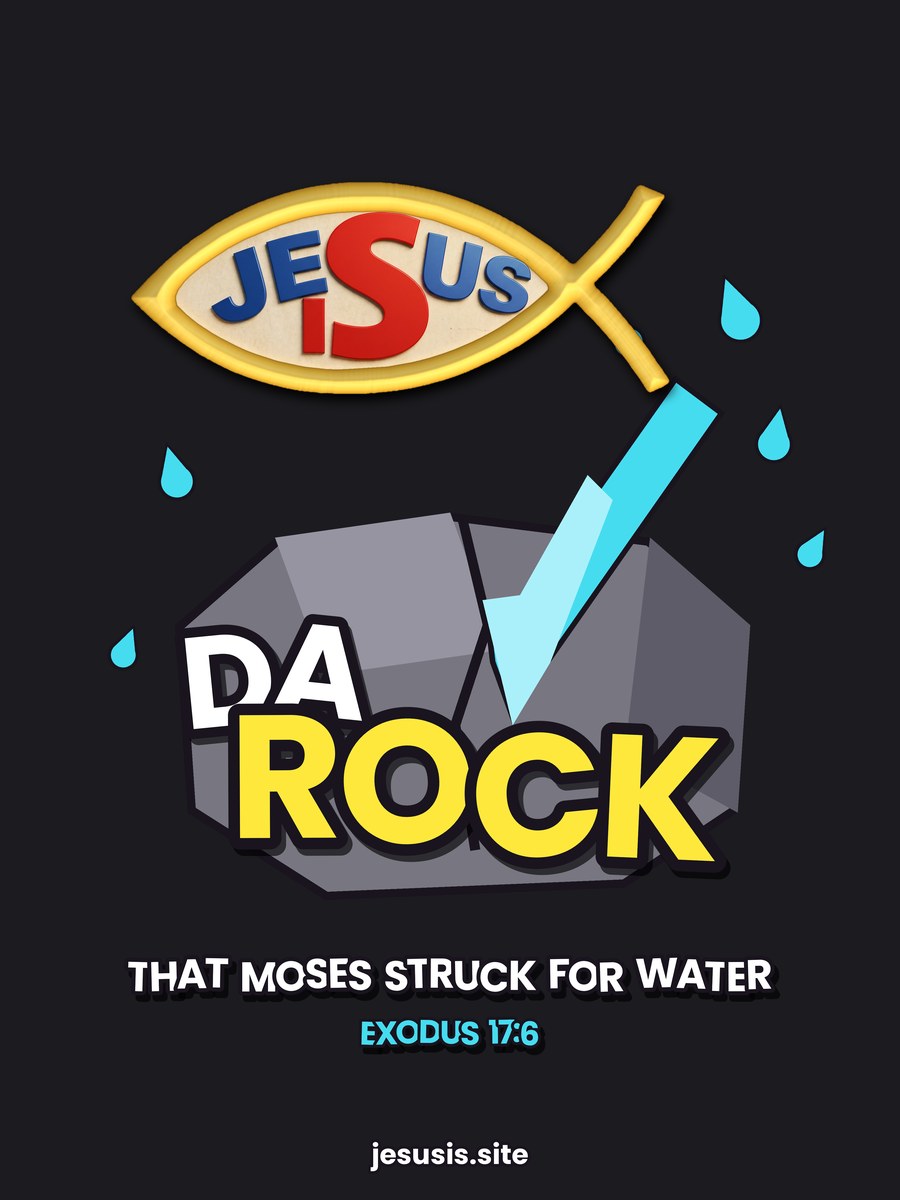 Jesus Is Da Rock kids T-shirt